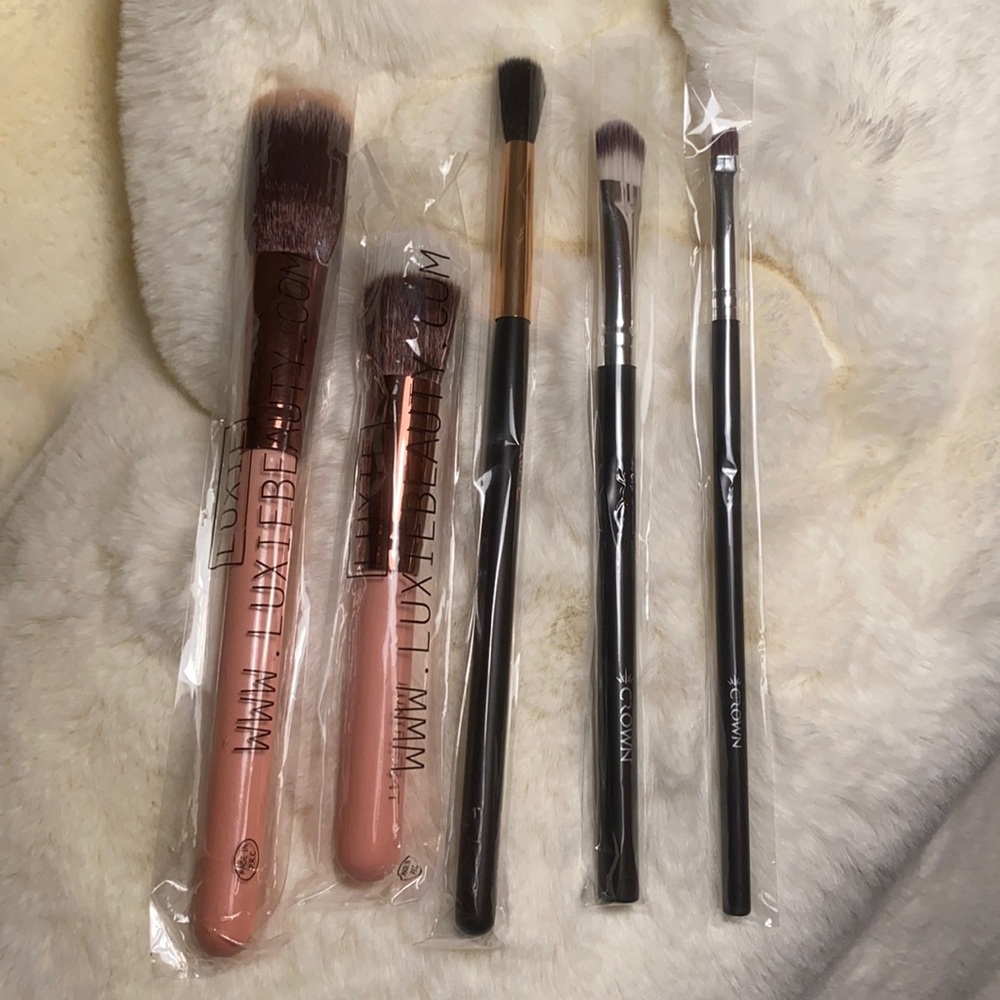 NEW Make Up Brushes (Luxie, Crown, Skone)